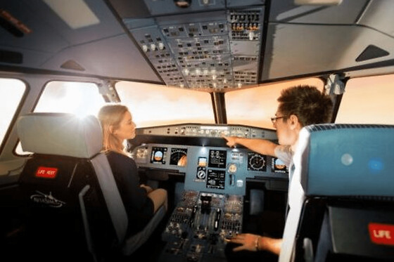 Simulateur de pilotage d'avion de ligne à Vanves - Pack Découverte