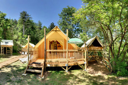 Camping les Airelles Roulotte des Alpes