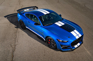 Découverte Ford Mustang Shelby GT500 (5 tours) sur le Circuit de Haute Saintonge (17)