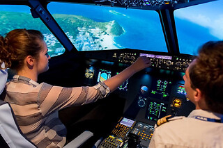 Simulateur de pilotage d'avion de ligne A320 à Aix-en-Provence - Duo