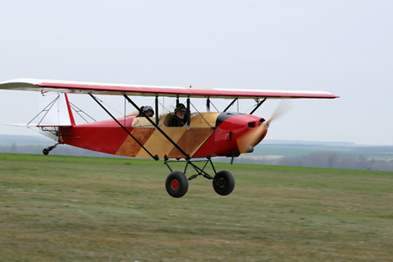 Vol en avion vintage - Bleu Ciel Aéro - Écury-sur-Coole (51)