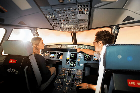 Simulateur de vol en avion de ligne A320 à Bordeaux - Découverte