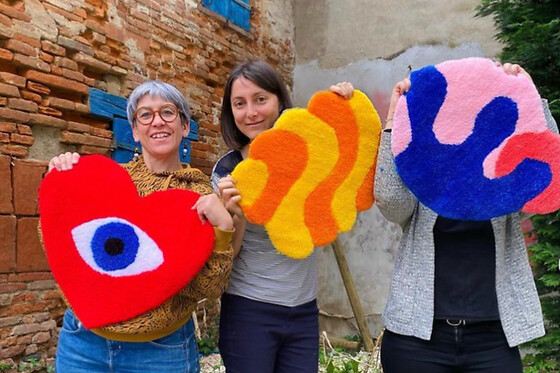 Atelier Tufting création d'un tapis à Toulouse (31)