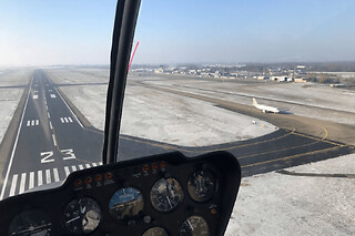 Initiation au pilotage d'hélicoptère R22 à Colmar (68) - Vol 20 min