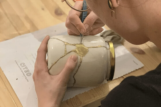 Atelier d'initiation au Kintsugi à Paris 11ème