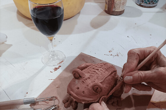 Atelier Sculpture & Modelage autour d'un verre à Bordeaux (33)