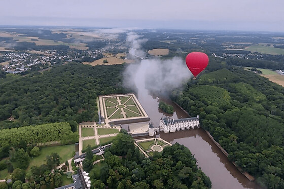 Vol en Montgolfière au-dessus du Château de Chenonceau (41) - Tarif Solo - Semaine