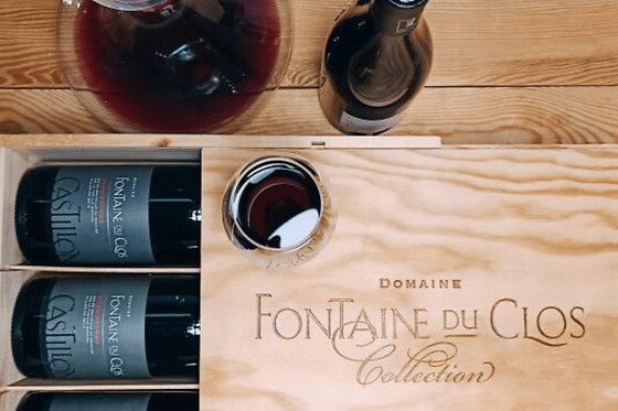 Dégustation verticale de vins à Sarrians (84)
