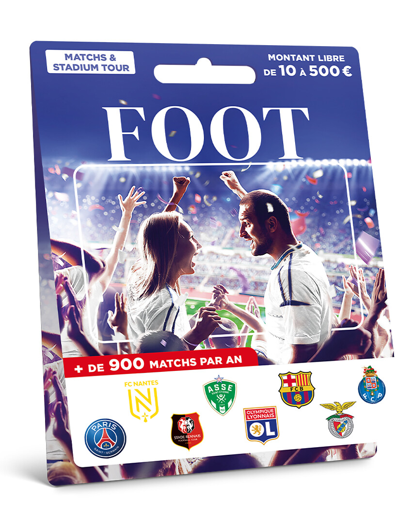 Carte Billetterie - Foot