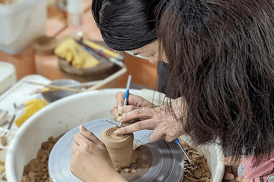 Atelier cours de modelage parent et enfant à Vincennes (94)