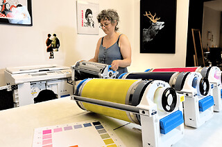 Atelier d'initiation à la risographie à Paris 11ème