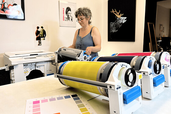 Atelier d'initiation à la risographie à Paris 11ème