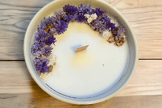 Atelier Bougies fleuries à Paris 14ème