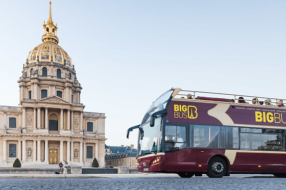 Big Bus Hop-On Hop-Off Tours 24h avec croisière (75) - Billet Enfant