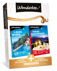 3 jours de rêve + Tables romantiques