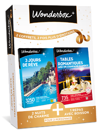 3 jours de rêve + Tables romantiques