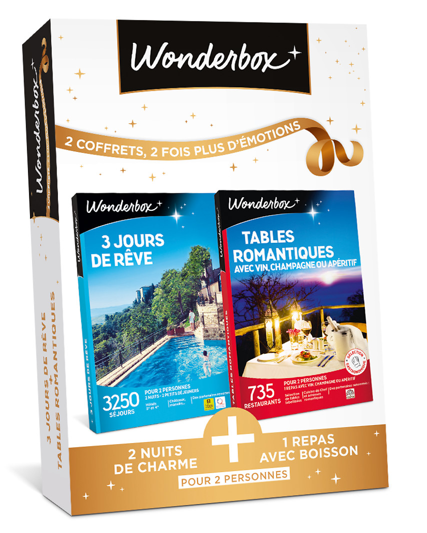 3 jours de rêve + Tables romantiques